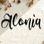 Alonia Font - Featured Image
