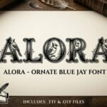 Alora Font - Featured Image