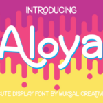 Aloya Font - Featured Image