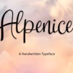 Alpenice Font - Featured Image