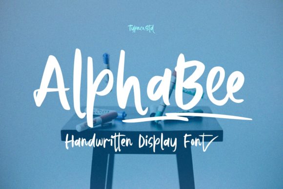 AlphaBee Font - Featured Image