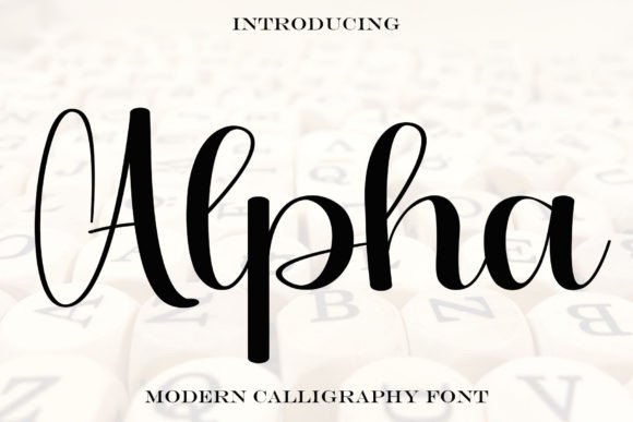 Alpha Font - Featured Image