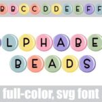 Alphabet Beads Font - Featured Image