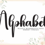 Alphabet Font - Featured Image