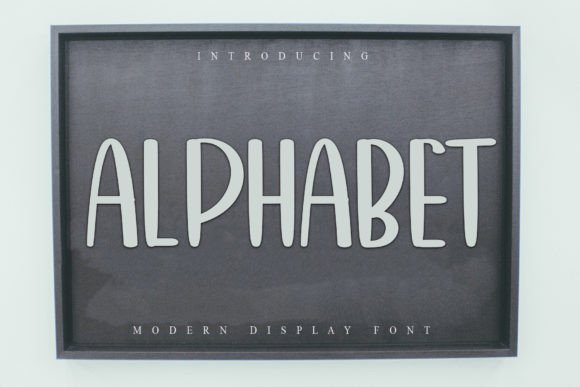 Alphabet Font - Featured Image