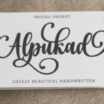 Alpukad Font - Featured Image
