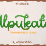 Alpukato Font - Featured Image