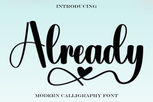 Already Font - Featured Image