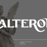 Alteron Font - Featured Image