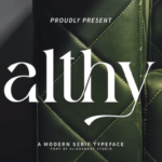 Althy Font - Featured Image