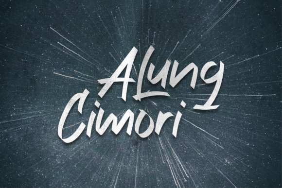 Alung Cimori Font - Featured Image