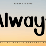 Always Font - Featured Image
