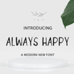 Always Happy Font - Featured Image