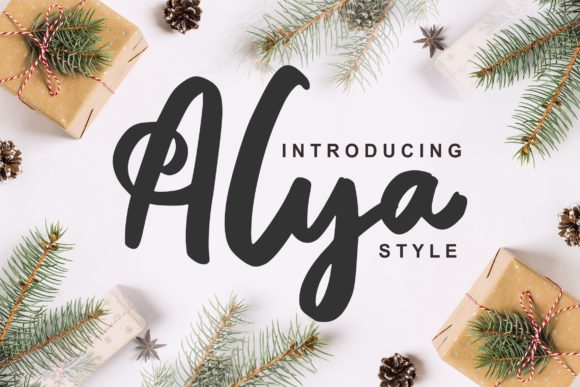 Alya Font - Featured Image