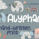 Alyphant Font - Featured Image