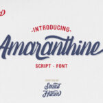 Amaranthine Script Font - Featured Image