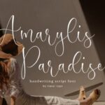 Amarylis Paradise Font - Featured Image