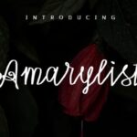 Amarylist Font - Featured Image