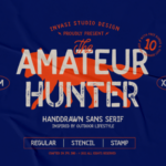 Amateur Hunter Font - Featured Image
