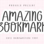 Amazing Bookmark Font - Featured Image
