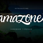 Amazone Script Font - Featured Image