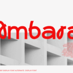 Ambara Font - Featured Image