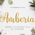 Amberia Font - Featured Image