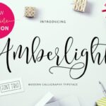 Amberlight Font - Featured Image