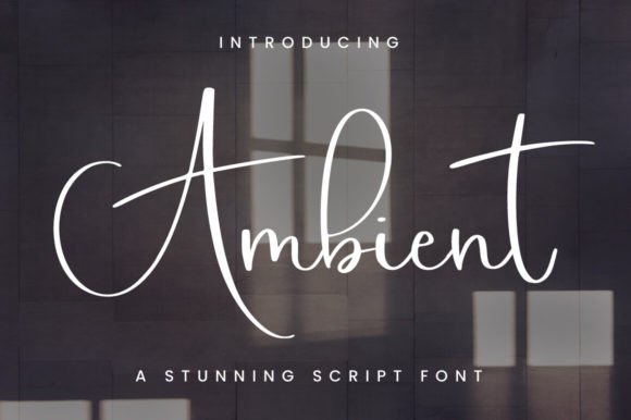 Ambient Font - Featured Image