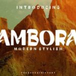 Ambora Font - Featured Image