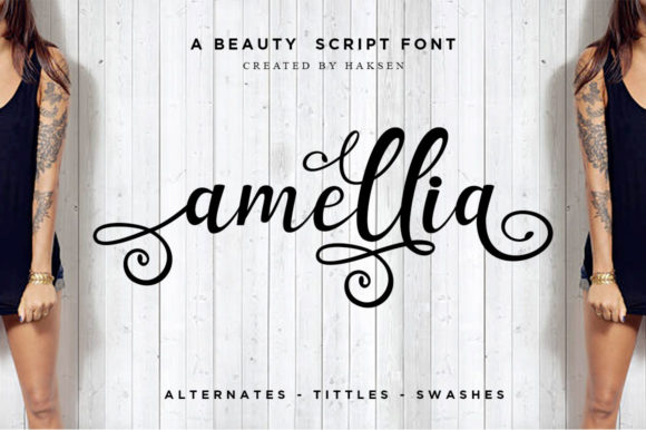 Amellia Font - Featured Image
