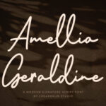 Amellia Geraldine Font - Featured Image