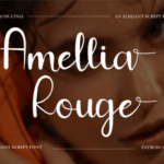 Amellia Rouge Font - Featured Image