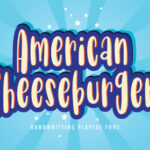 AmericanCheeseburger Font - Featured Image