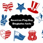 American Flag Day Font - Featured Image