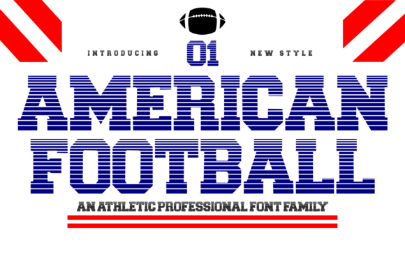 American Football 01 Font - Featured Image
