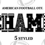 American Football Font - Featured Image