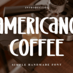 Americano Coffee Font - Featured Image