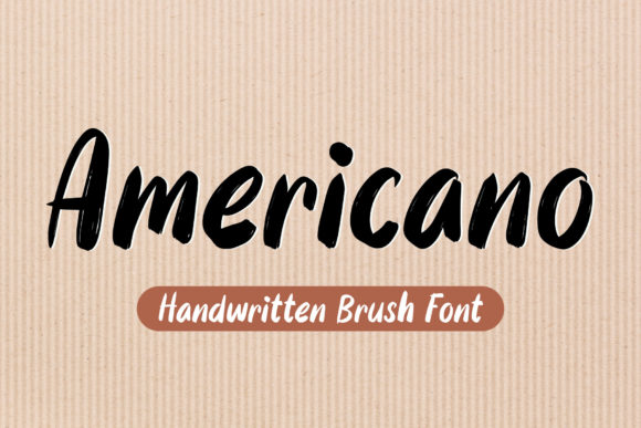 Americano Font - Featured Image