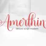 Amerthin Font - Featured Image
