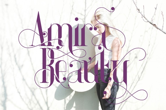 Amira Beauty Font - Featured Image