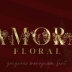 Amora Elegant Monogram Font - Featured Image