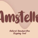 Amstello Font - Featured Image