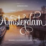 Amsterdam Font - Featured Image