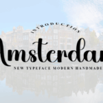 Amsterdam Font - Featured Image