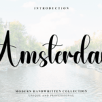 Amsterdam Font - Featured Image
