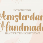 Amsterdam Handmade Font - Featured Image