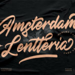 Amsterdam Lentteria Font - Featured Image