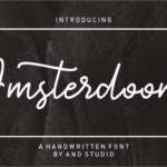 Amsterdoom Font - Featured Image