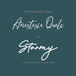Anastasia Quale X Stormy Duo Font - Featured Image